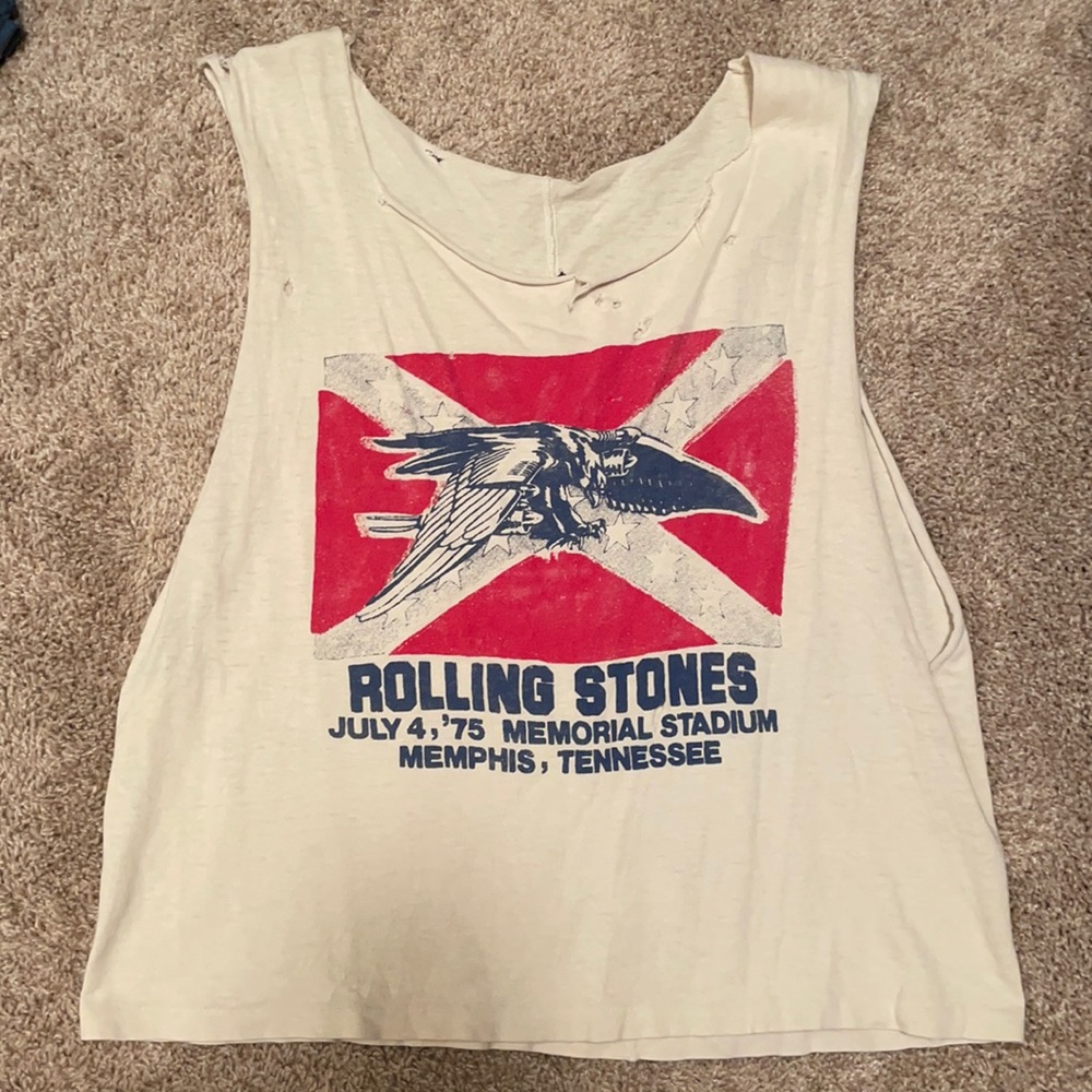 Madeworn Rolling Stones tank